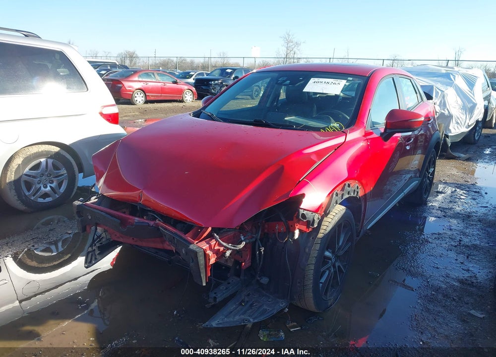 2016 MAZDA CX-3 VIN: JM1DKBD75G0116867