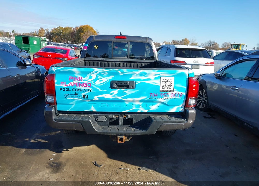2022 TOYOTA TACOMA SR V6 VIN: 3TYRZ5CN6NT020344