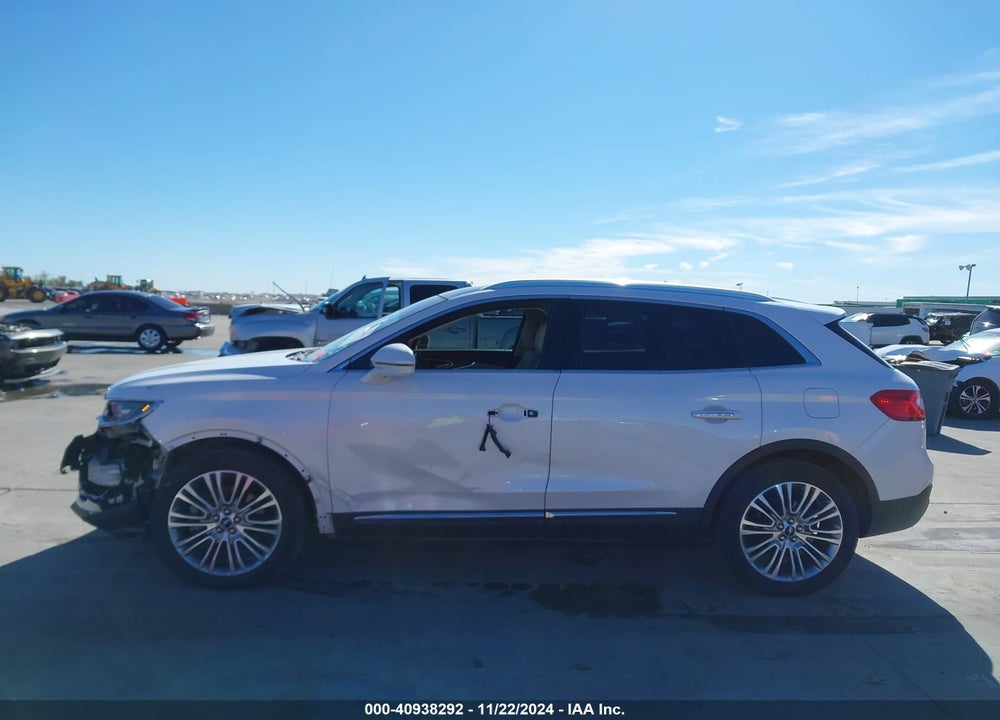 2017 LINCOLN MKX RESERVE VIN: 2LMPJ6LR9HBL51332