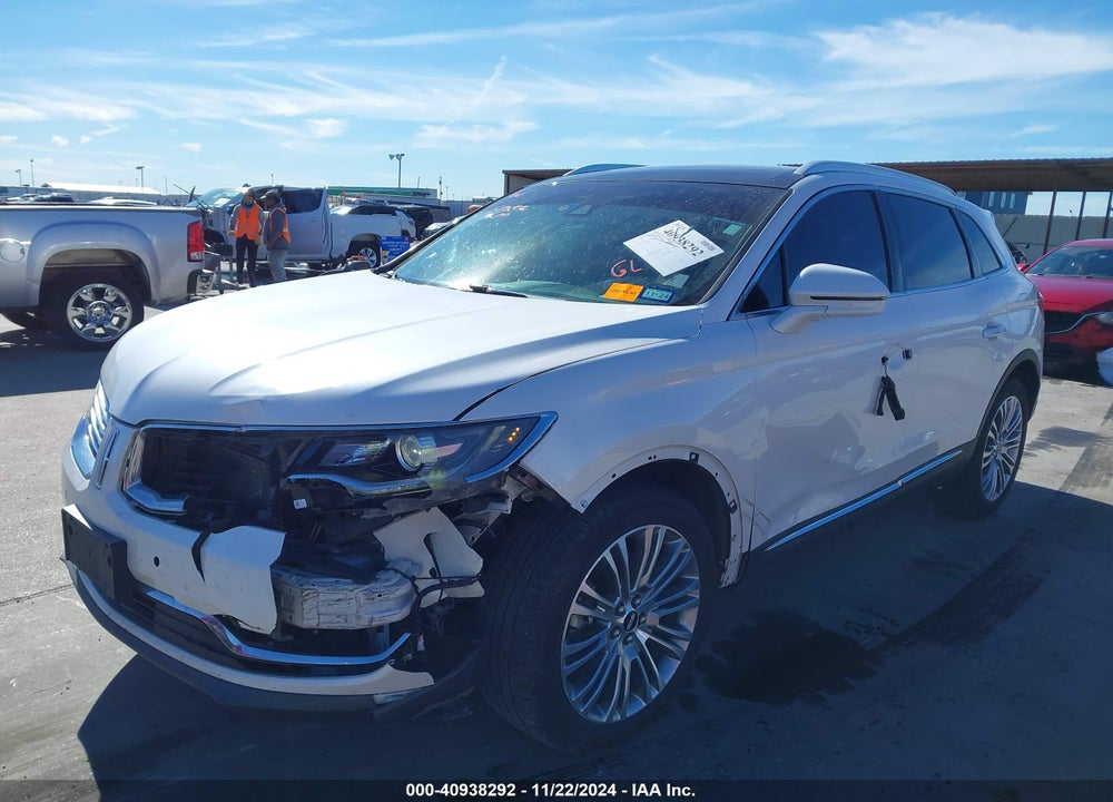 2017 LINCOLN MKX RESERVE VIN: 2LMPJ6LR9HBL51332
