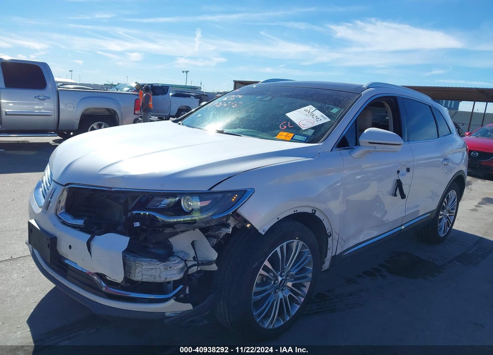2017 LINCOLN MKX RESERVE VIN: 2LMPJ6LR9HBL51332