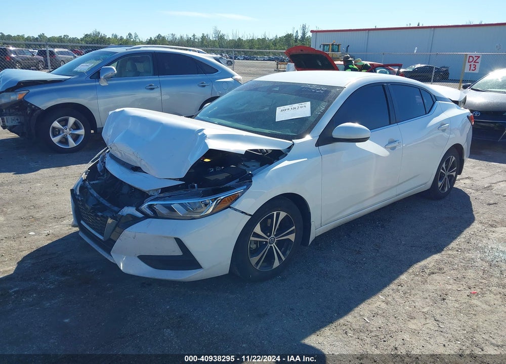 2020 NISSAN SENTRA SV XTRONIC CVT VIN: 3N1AB8CV4LY296626