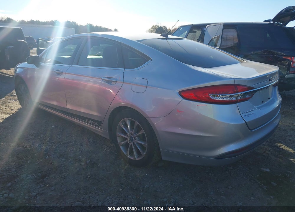2017 FORD FUSION VIN: 3FA6P0HD7HR302366