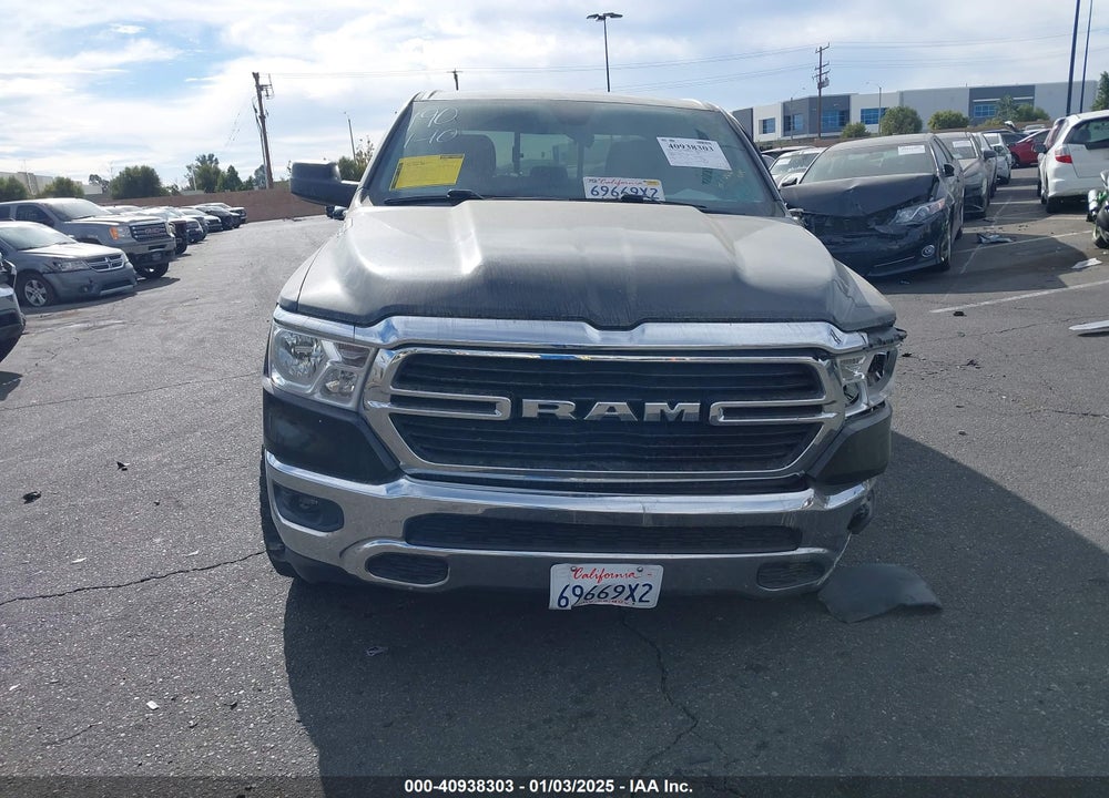 2020 RAM 1500 BIG HORN 4X2 5'7 BOX VIN: 1C6RREFT0LN185970