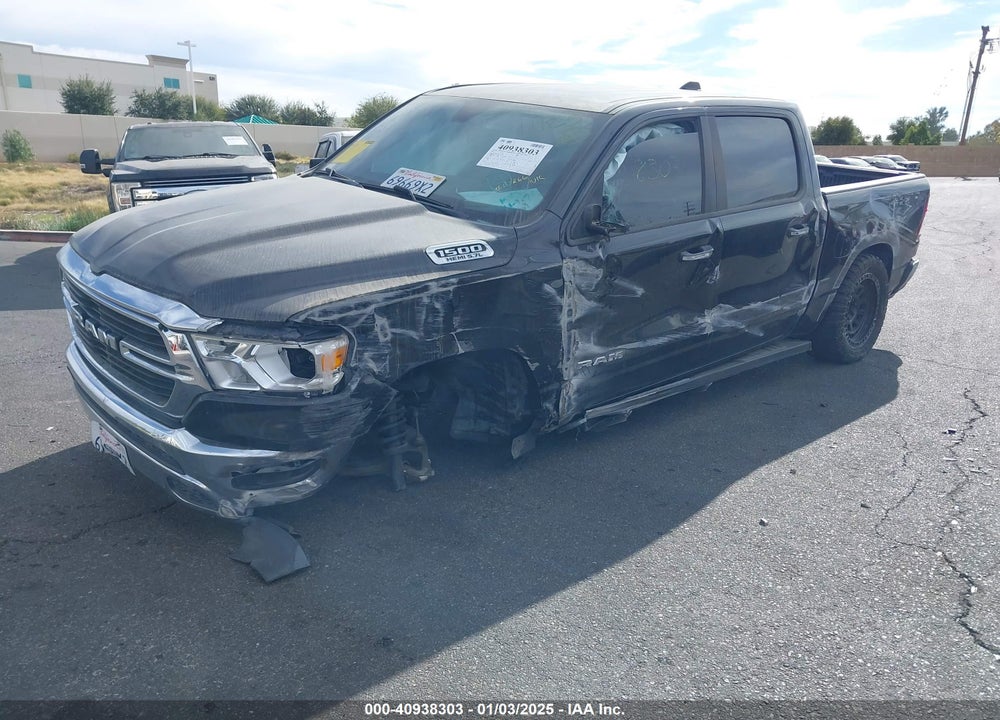 2020 RAM 1500 BIG HORN 4X2 5'7 BOX VIN: 1C6RREFT0LN185970