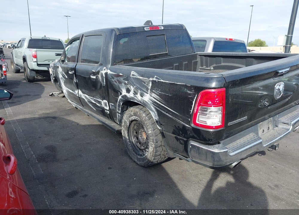 2020 RAM 1500 BIG HORN 4X2 5'7 BOX VIN: 1C6RREFT0LN185970