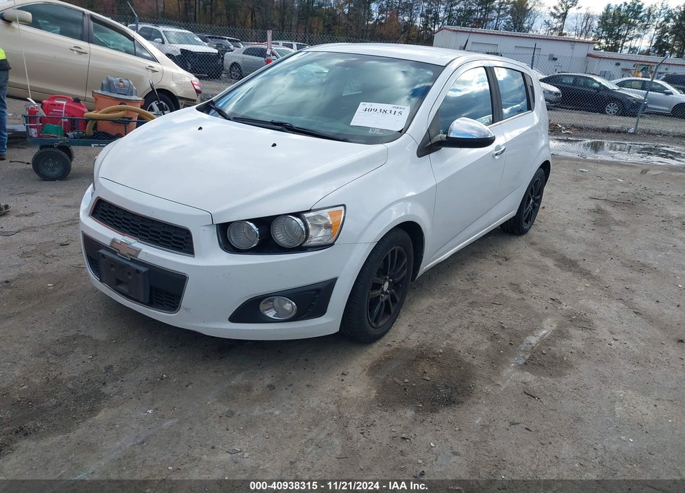 2012 CHEVROLET SONIC 2LT VIN: 1G1JC6SH0C4123501