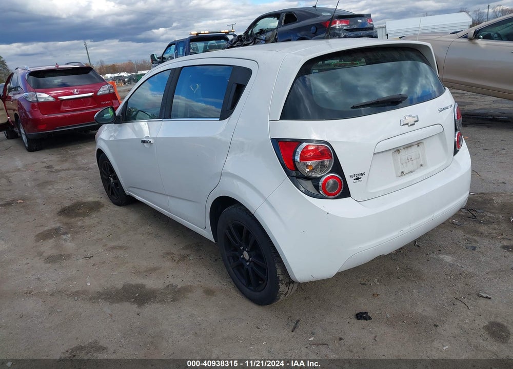 2012 CHEVROLET SONIC 2LT VIN: 1G1JC6SH0C4123501