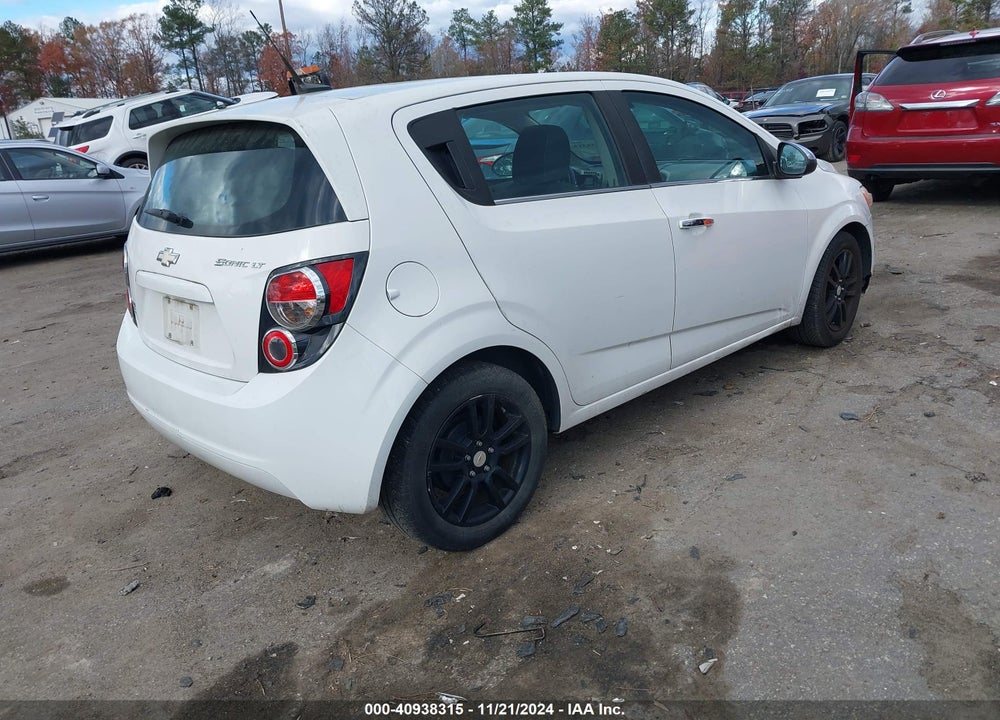 2012 CHEVROLET SONIC 2LT VIN: 1G1JC6SH0C4123501