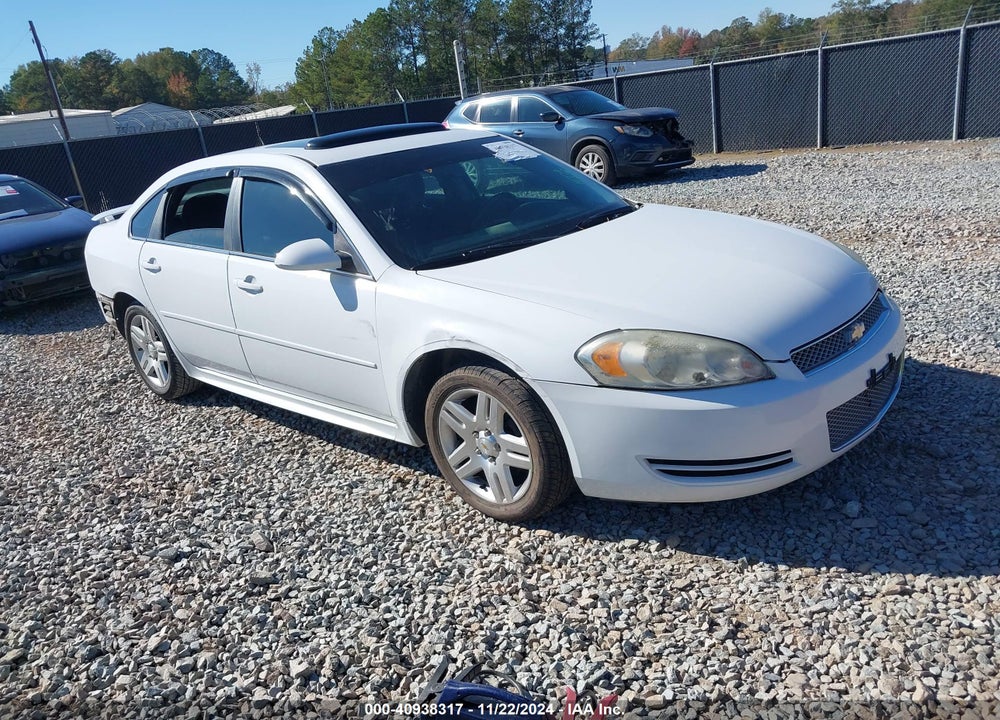 2012 CHEVROLET IMPALA LT VIN: 2G1WG5E3XC1164217