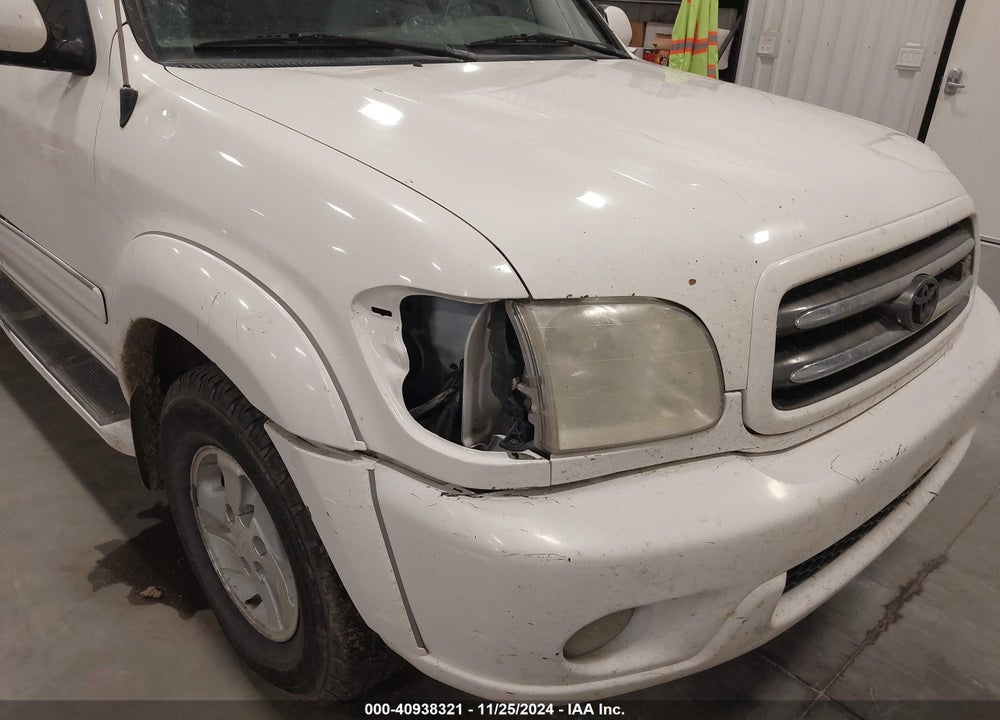 2002 TOYOTA SEQUOIA LIMITED V8 VIN: 5TDBT48A52S087866