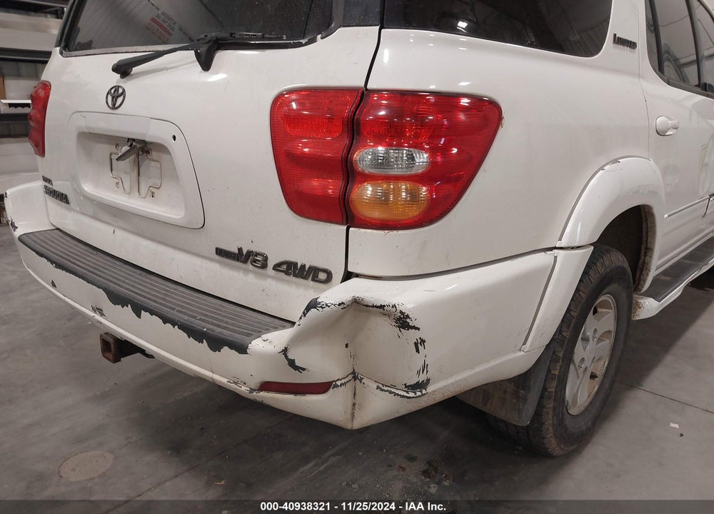 2002 TOYOTA SEQUOIA LIMITED V8 VIN: 5TDBT48A52S087866