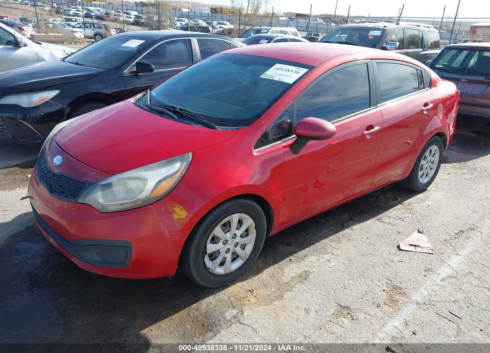 2013 KIA RIO LX VIN: KNADM4A34D6288465