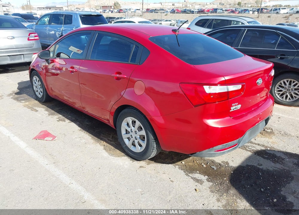2013 KIA RIO LX VIN: KNADM4A34D6288465