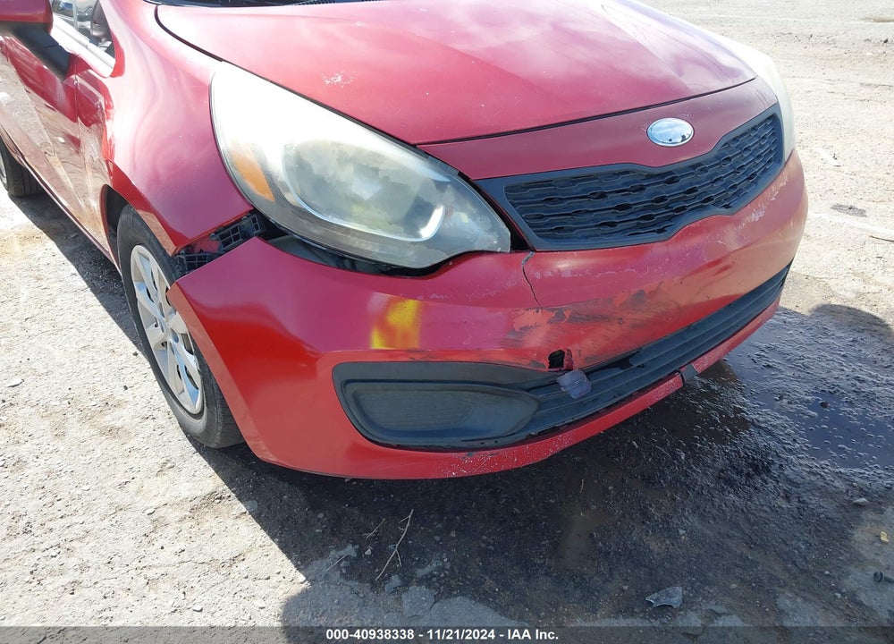 2013 KIA RIO LX VIN: KNADM4A34D6288465