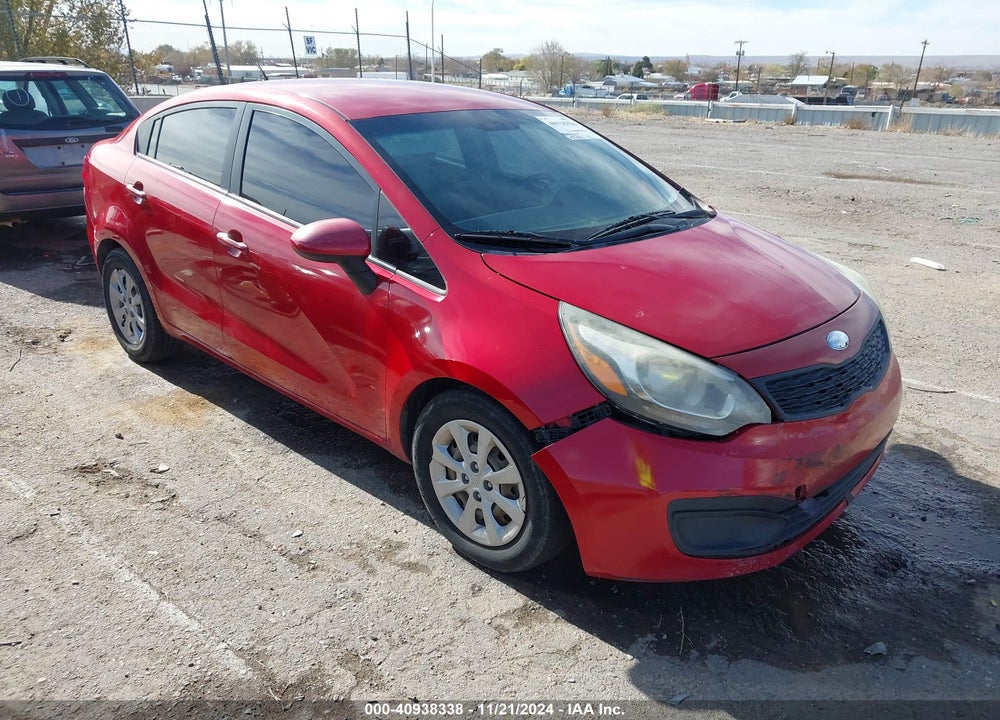 2013 KIA RIO LX VIN: KNADM4A34D6288465
