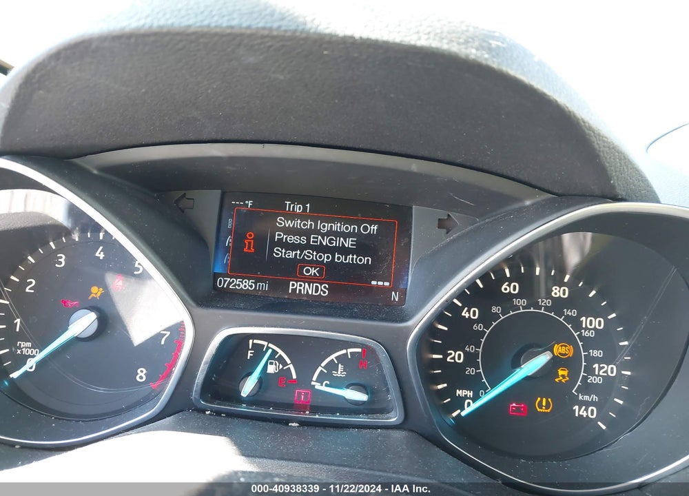 2018 FORD ESCAPE TITANIUM VIN: 1FMCU9J9XJUD56674