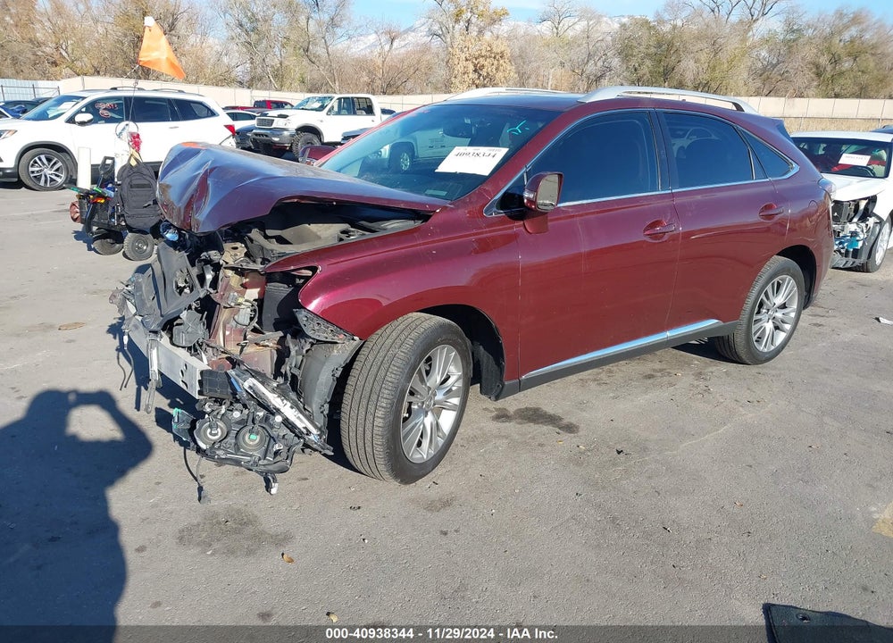 2013 LEXUS RX 350 VIN: 2T2ZK1BA9DC113112