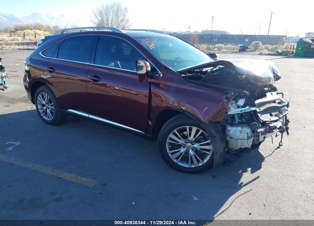 2013 LEXUS RX 350 VIN: 2T2ZK1BA9DC113112