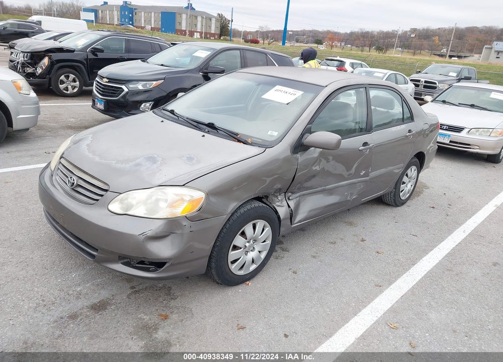 2004 TOYOTA COROLLA LE VIN: 1NXBR32E64Z208015