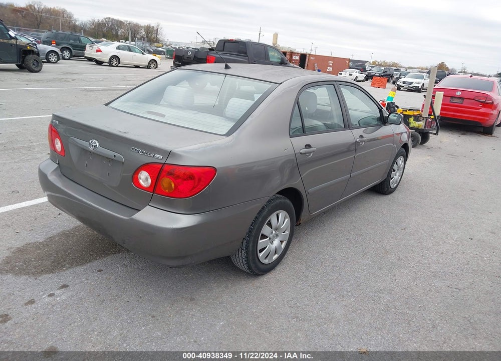 2004 TOYOTA COROLLA LE VIN: 1NXBR32E64Z208015