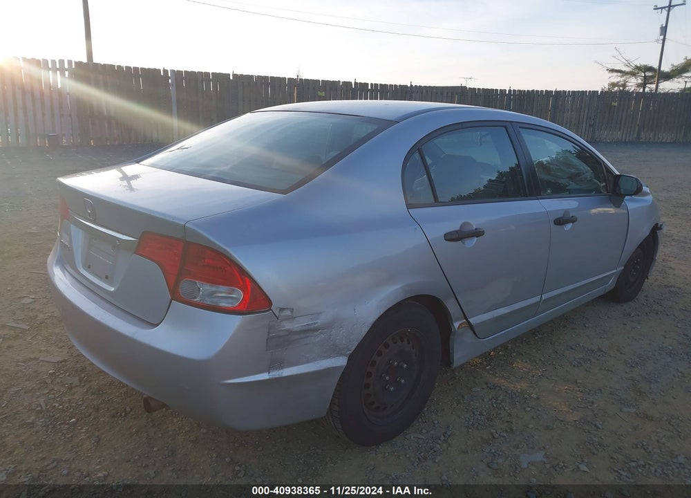 2009 HONDA CIVIC VP VIN: 2HGFA163X9H329247