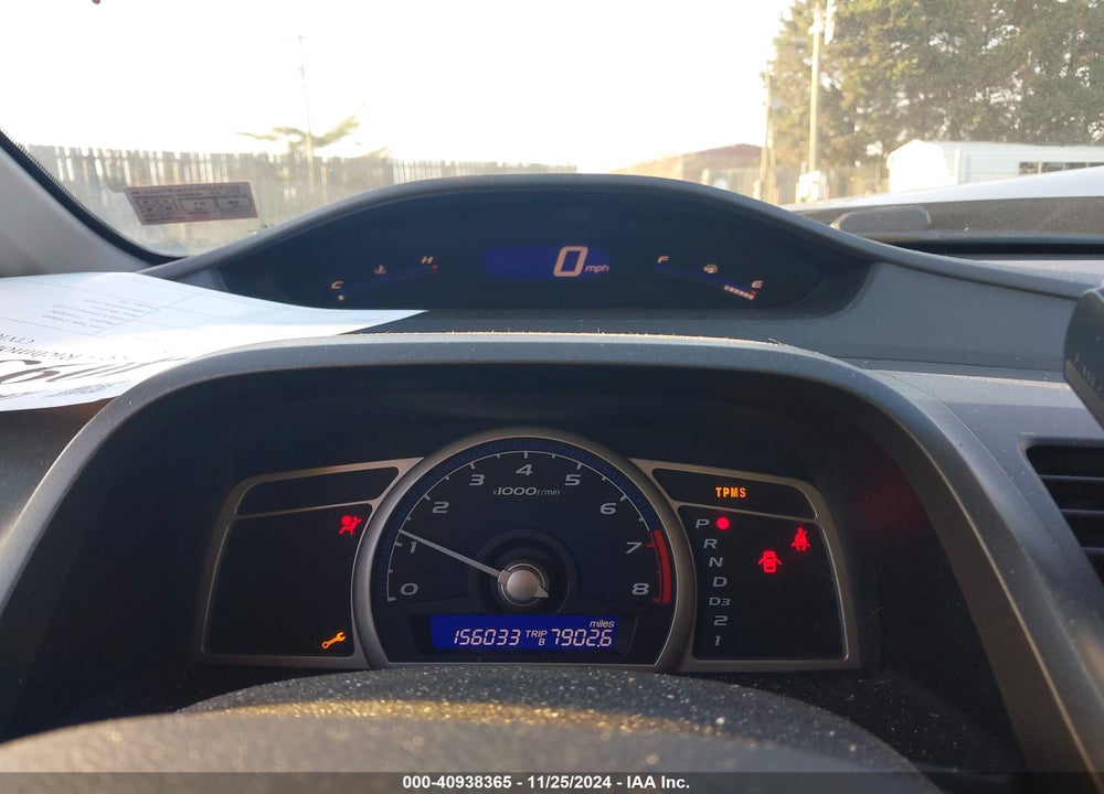 2009 HONDA CIVIC VP VIN: 2HGFA163X9H329247