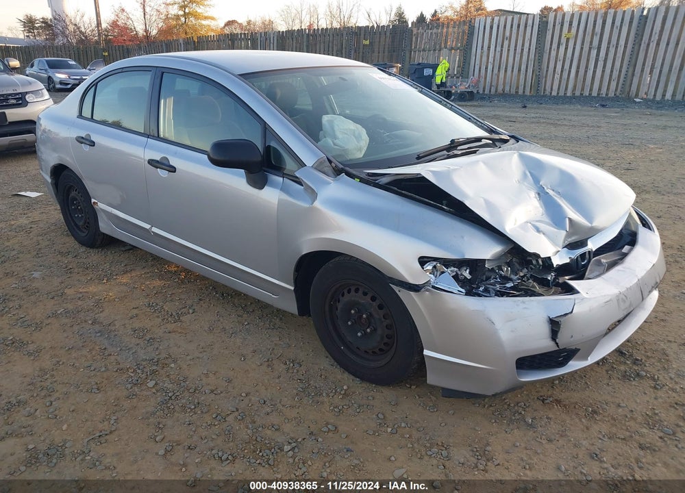 2009 HONDA CIVIC VP VIN: 2HGFA163X9H329247