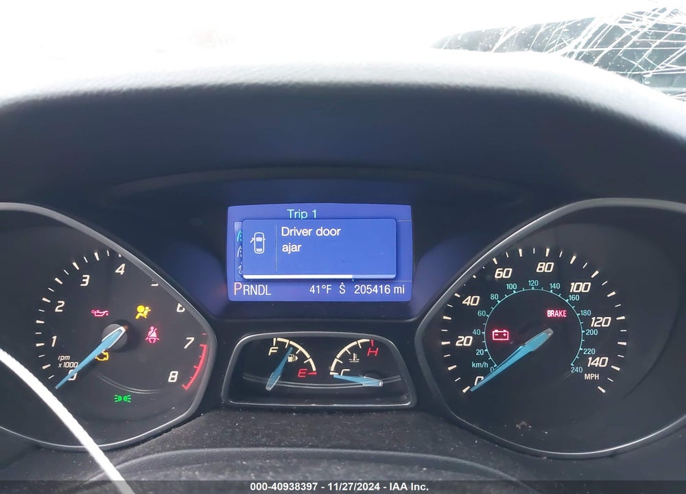 2013 FORD FOCUS SE VIN: 1FADP3F21DL105552