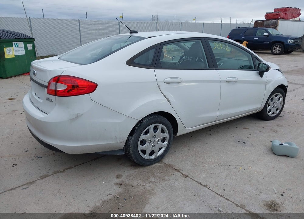2013 FORD FIESTA SE VIN: 3FADP4BJ6DM220570