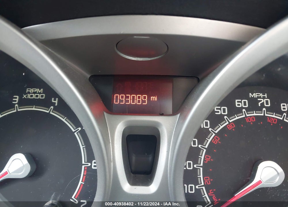 2013 FORD FIESTA SE VIN: 3FADP4BJ6DM220570