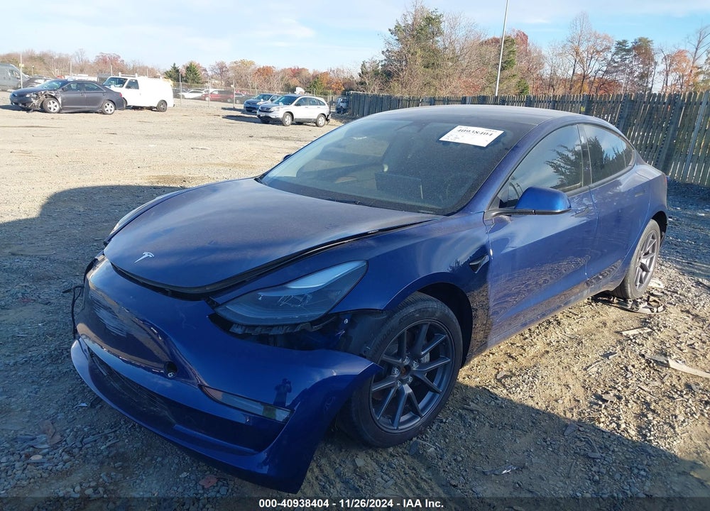 2023 TESLA MODEL 3 LONG RANGE DUAL MOTOR ALL-WHEEL DRIVE VIN: 5YJ3E1EB8PF663049