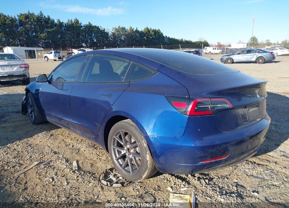 2023 TESLA MODEL 3 LONG RANGE DUAL MOTOR ALL-WHEEL DRIVE VIN: 5YJ3E1EB8PF663049