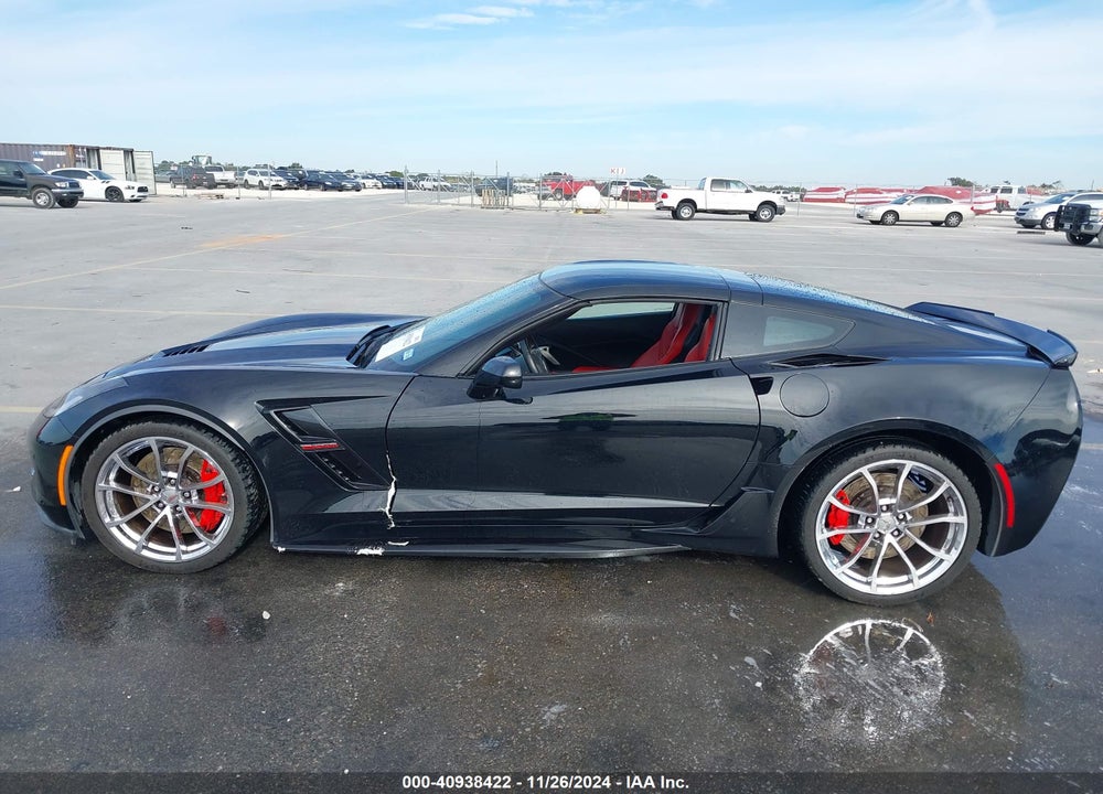 2017 CHEVROLET CORVETTE GRAND SPORT VIN: 1G1YY2D76H5101940