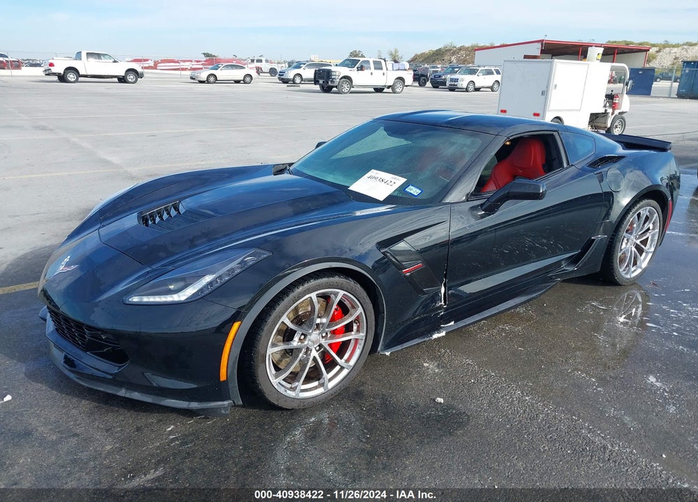 2017 CHEVROLET CORVETTE GRAND SPORT VIN: 1G1YY2D76H5101940