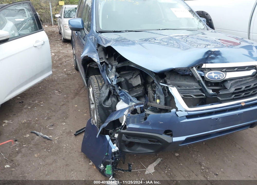 2018 SUBARU FORESTER 2.5I TOURING VIN: JF2SJAWC6JH581389