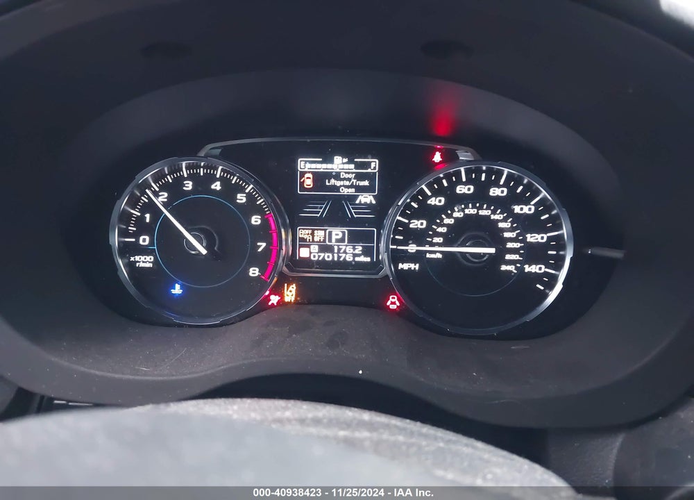 2018 SUBARU FORESTER 2.5I TOURING VIN: JF2SJAWC6JH581389