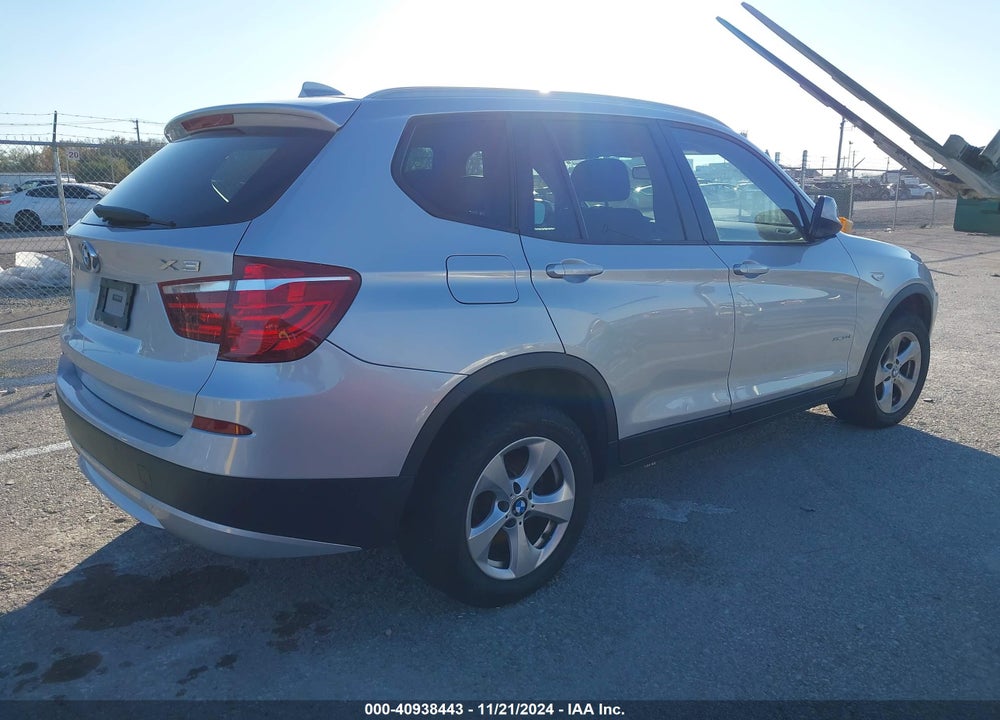 2011 BMW X3 XDRIVE28I VIN: 5UXWX5C55BL707203