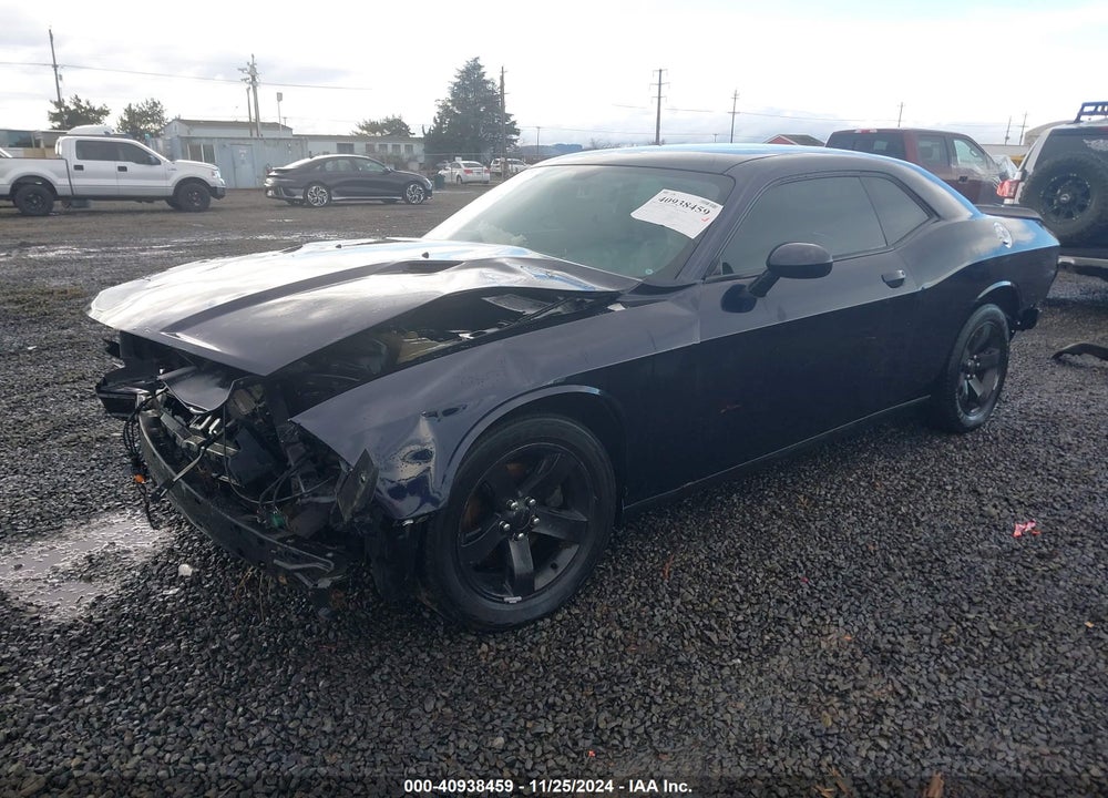 2012 DODGE CHALLENGER VIN: 2C3CDYAG3CH118222