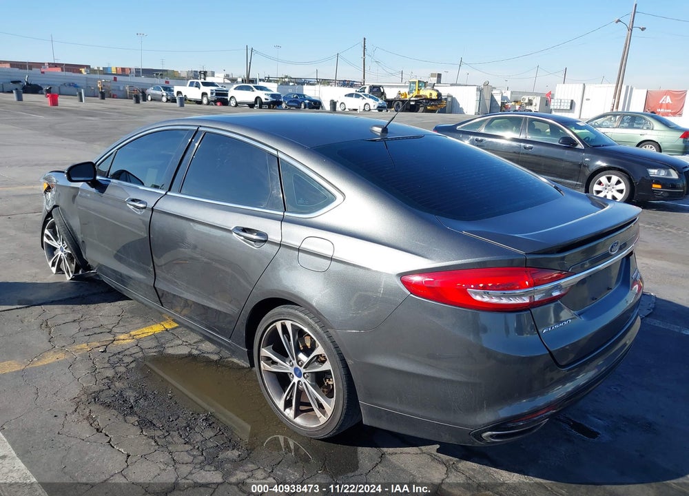 2017 FORD FUSION TITANIUM VIN: 3FA6P0K94HR275745