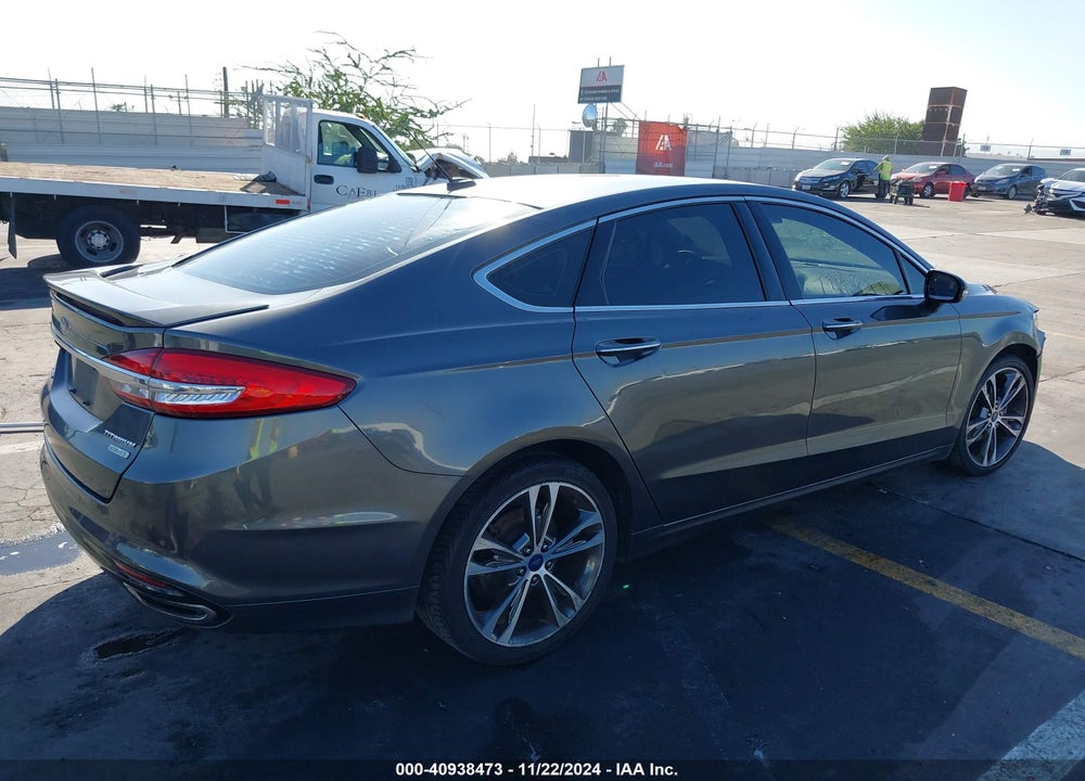 2017 FORD FUSION TITANIUM VIN: 3FA6P0K94HR275745
