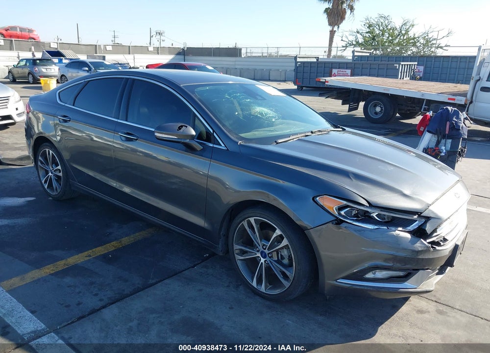 2017 FORD FUSION TITANIUM VIN: 3FA6P0K94HR275745