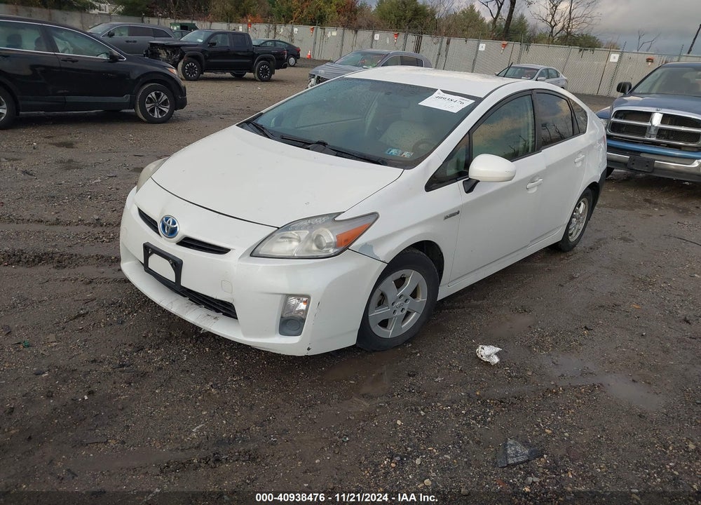 2010 TOYOTA PRIUS II VIN: JTDKN3DU4A0022707