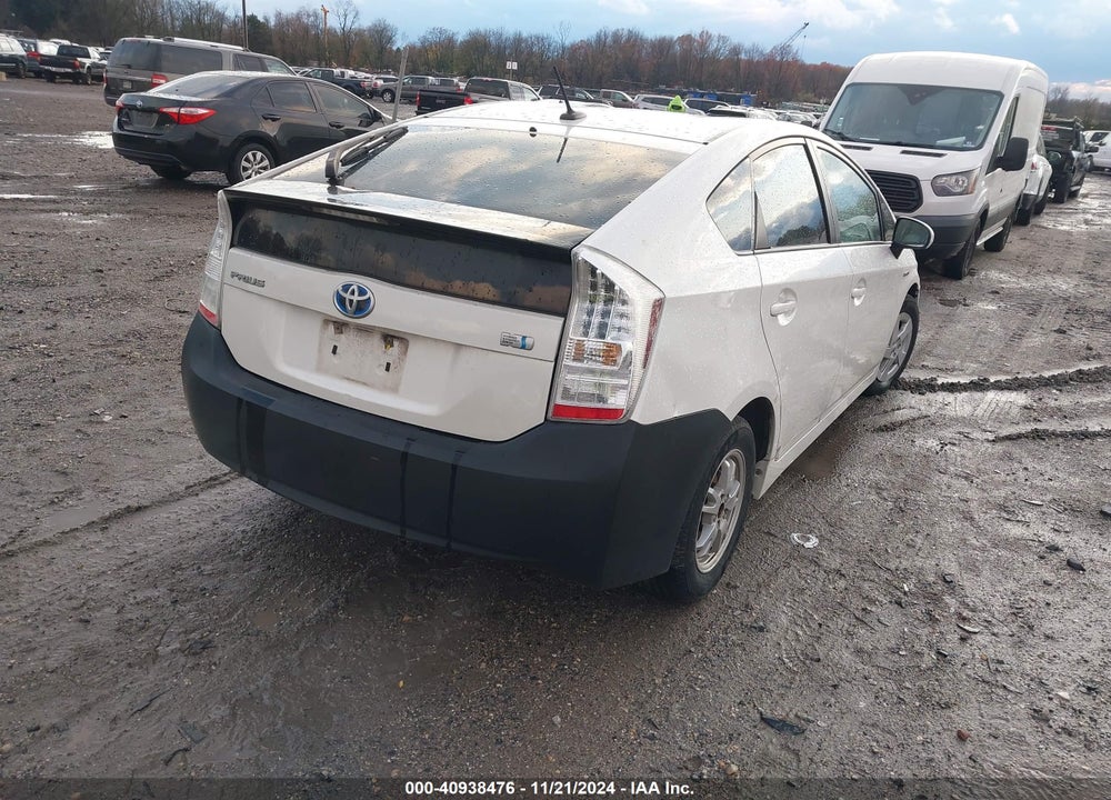 2010 TOYOTA PRIUS II VIN: JTDKN3DU4A0022707