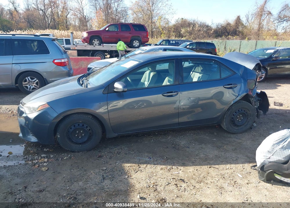 2015 TOYOTA COROLLA LE VIN: 2T1BURHE1FC473860