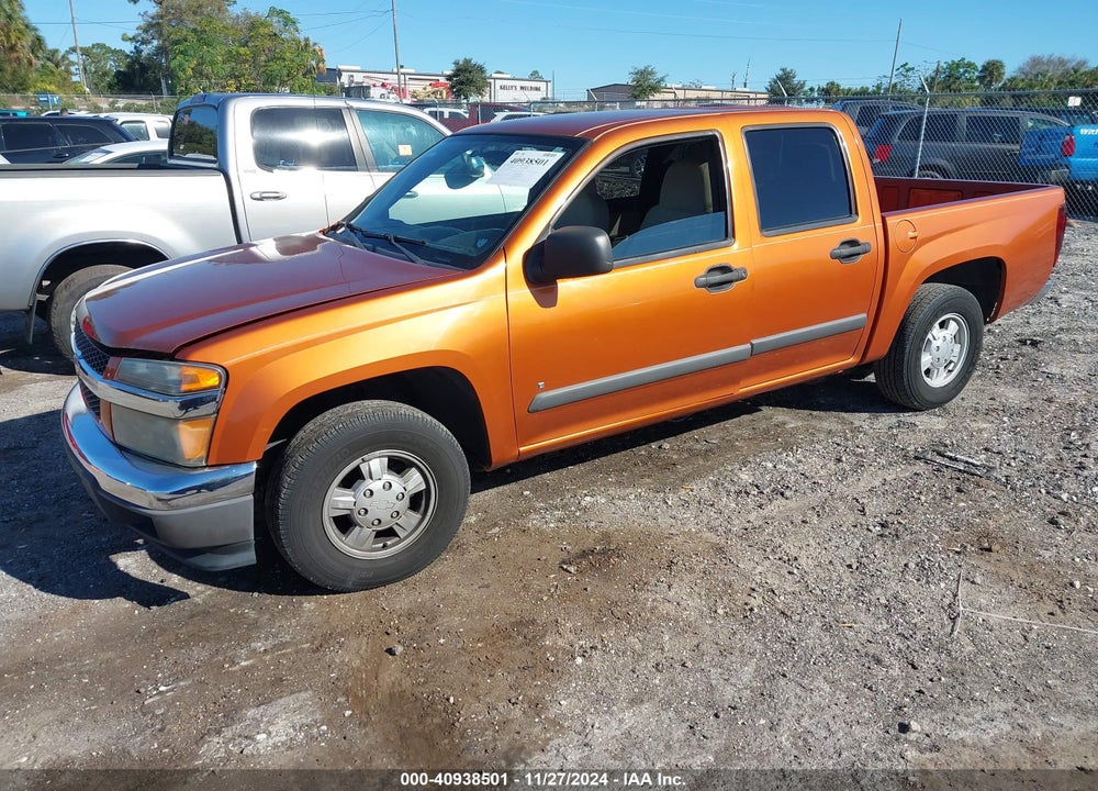 2006 CHEVROLET COLORADO LT VIN: 1GCCS138068260729