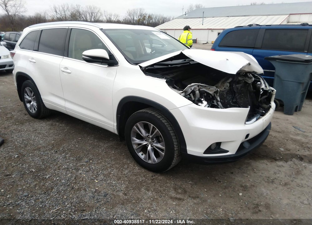 2015 TOYOTA HIGHLANDER XLE V6 VIN: 5TDJKRFH0FS084519