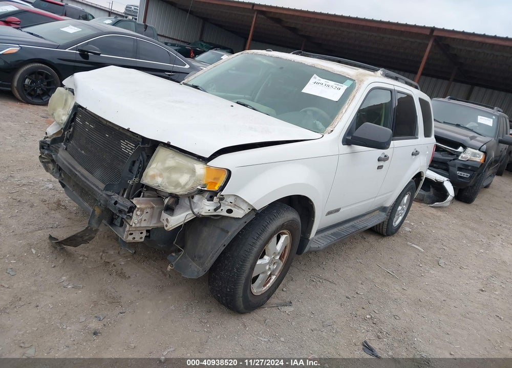 2008 FORD ESCAPE XLT VIN: 1FMCU03ZX8KA63873