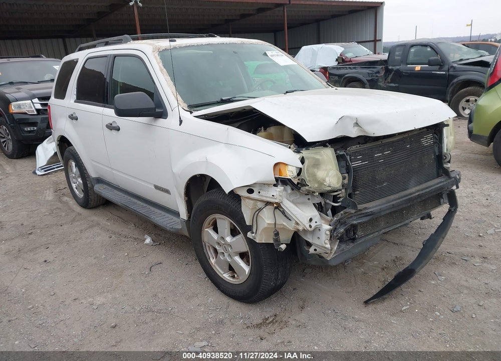 2008 FORD ESCAPE XLT VIN: 1FMCU03ZX8KA63873