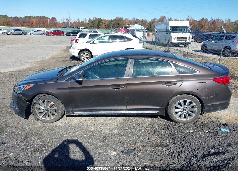 2016 HYUNDAI SONATA SPORT VIN: 5NPE34AF5GH333718